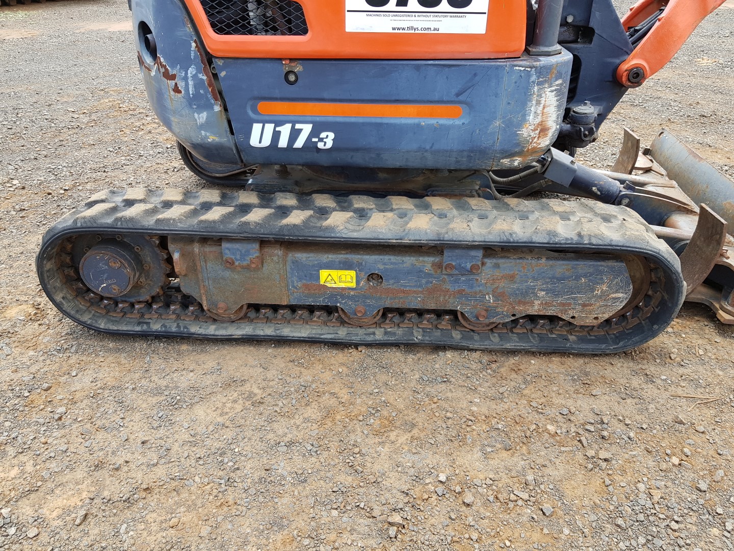 2011 KUBOTA U17314806 Tilly’s Crawler Parts